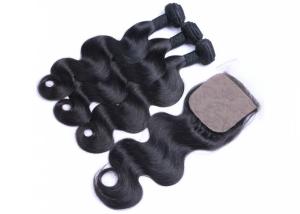 China Resilient Hair Extensions 100 Remy Human Hair Full Cuticles Attached For Black Women factory