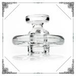 Quartz Banger Clear Carb Cap Dome Glass Accessories For Smoking Oil Rig Bong