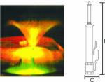 Stainless Steel Blossom Mushroom Fountain Nozzle Water Fountain Spray Heads