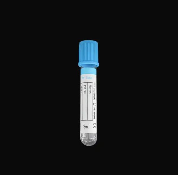 CE ISO FSC Approved Medical Sodium Citrate 3.2% PT Blood Collection Tube Blue