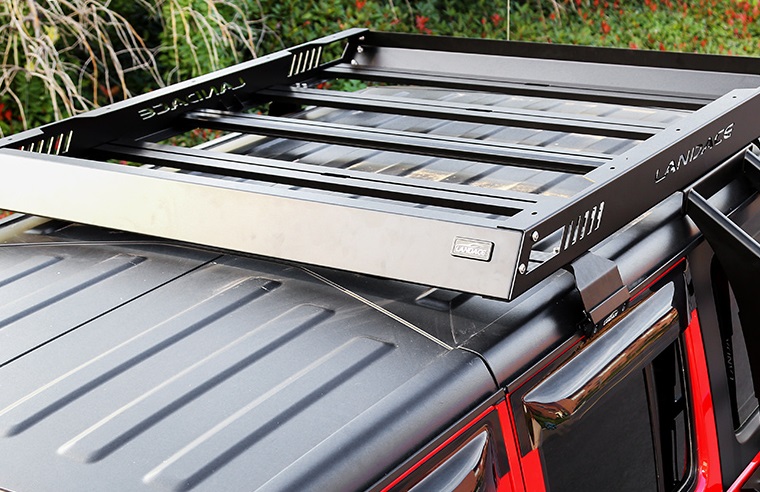 Black 1455*1425*113mm Roof Rack Cargo Top Luggage Holder Carrier for Sports Equipment