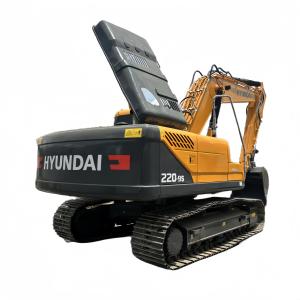 China Hyundai 220lc-9s Excavator Transport Length 9.55 m 112 kW Original South Korea Used factory