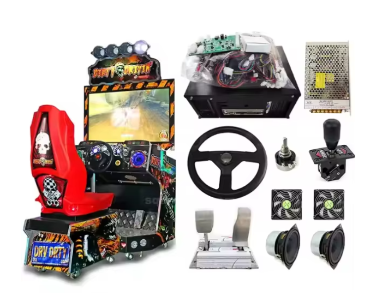 42-Inch Dirty Driving Simulator Racing Arcade Game Console Car Game Machine