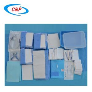 China White Cesarean C Section Surgical Drapes EN13795 certificated factory