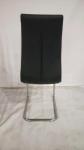 Iron Frame Upholstered Dining Chairs , Leather Dining Room Chair Modern