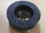Metal Base CNC Deburring Brushes / Nylon Abrasive Filament Brushes With Locating