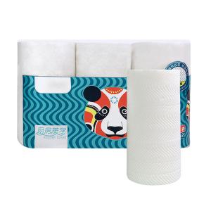 China Nontoxic Practical Kitchen Roll Tissue Paper , Sustainable Kitchen Towel Jumbo Roll factory