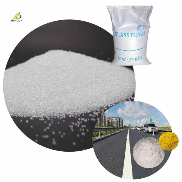 Enhance Road Safety With Reflective Glass Beads High Reflectivity Durability And