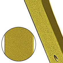 Gold L shape shelf strut bracket floating shelf wall bracket