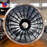 Electric Biomass Tea Pipe 30 Tph Industrial Rotary Dryer