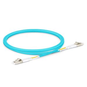 1m LC/UPC Duplex Fiber Optic Jumper with 50/125μm OM3 Multimode and 2.0mm