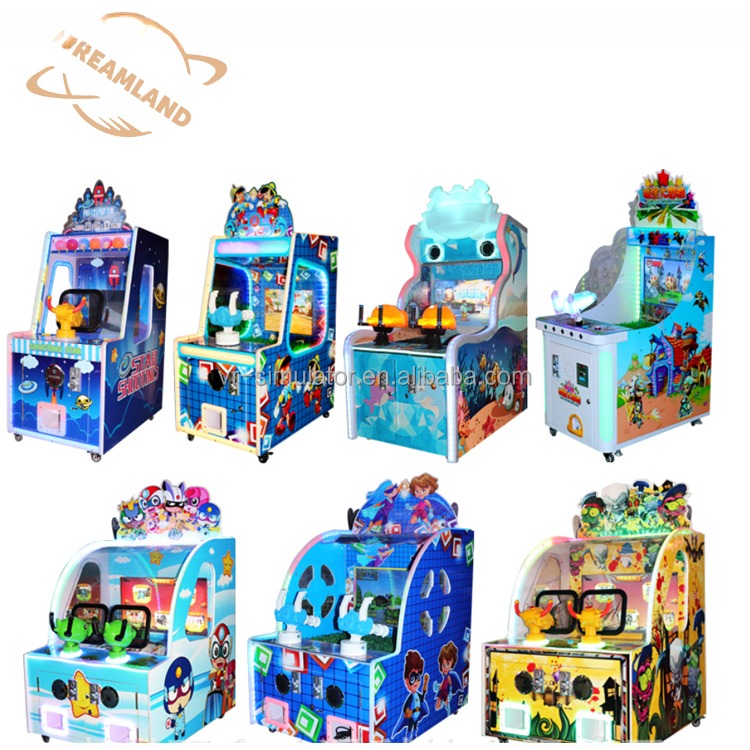 Dreamland MINI 22 inch castle adventure water shooting kids game machine for amusement game center