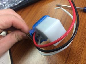 China 5~15Lx On Dusk Photoelectric Light Switch , 20~80Lx Off Dawn Dusk Till Dawn Switch factory