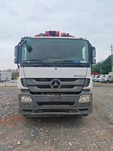 China 2018 Sany Mercedes Chassis 56m Easy on the Pocket Second Hand Concrete Pump Truck 315kw1600rpm Power Good Condition factory