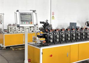 China Servo Control Metal Steel V Band Clamp Roll Forming Machine factory