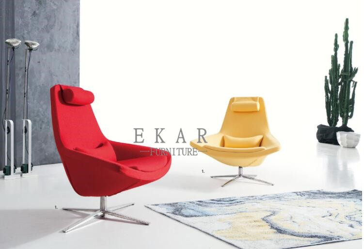 Italian Recliner Modern Designer Furniture Metropolitan Fabric Leisure Lounger Chair ZZ-ZKB009