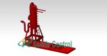 TRZYQ1200 Vertical Gas Separator 1200mm Main Body Diameter Heavy Duty
