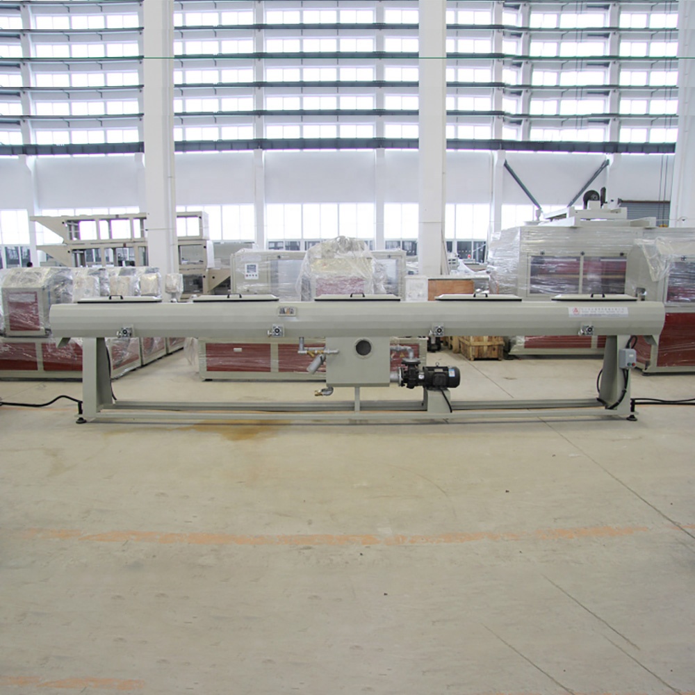 Screw Tubes Pipe Manufacturing Single-screw Design Pelletizing Profile Extrusion Line