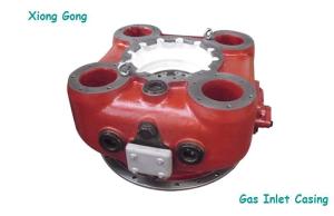 China ABB VTR Turbocharger Housing Gas Inlet Casing Axial Four Hole factory