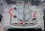 HOWO 7CBM High Pressure Brush Sweeper Road Cleaner Vehicle With Water Saving