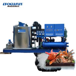 Condition 2024 Focusun 7 Ton Air Flake Ice Making Machine with Low Voltage