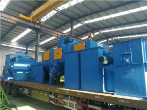 China BV approved Automatic Shot Blasting Machine Sheets Dishes Cleaning factory