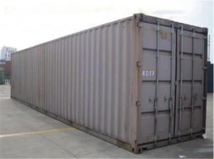 China Used Metal Shipping Containers 40gp Steel Dry Storage Containers factory