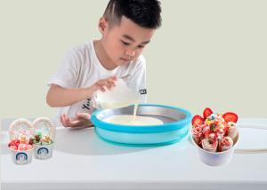 China Non Electric Instant Ice Cream Tray To Created Delicious Ice Cream In Minutes factory