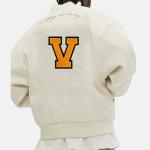 Hot Selling Custom Cool Style Fleece Winter Baseball Bomber Leather Varsity