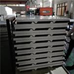 1050-50-0.4mm wide red steel up and 0.35mm greywhite down eps sandwich roof
