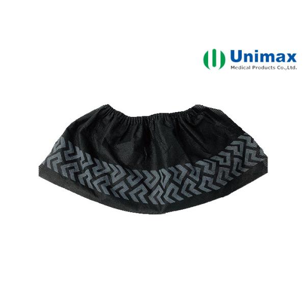 Black 35gsm Disposable Non Woven Shoes Cover
