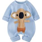 Wholesale 100% Cotton Long Sleeve Cartoon Koala Pattern Baby Clothes