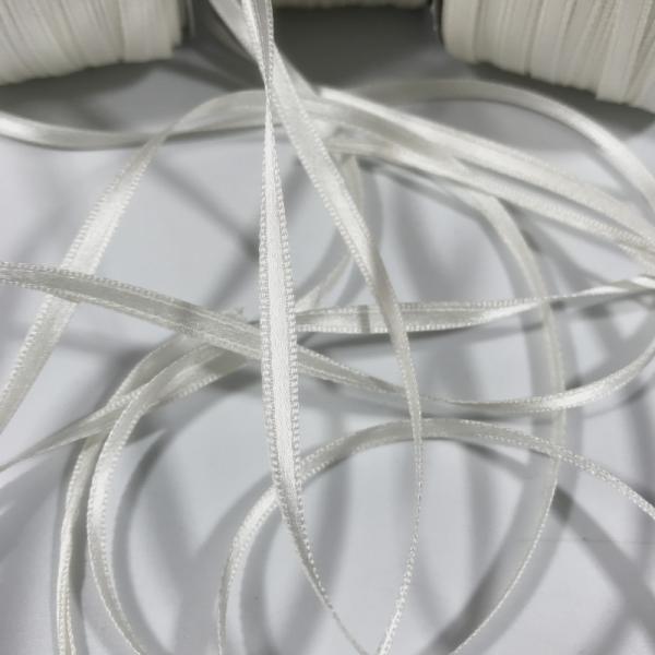 100% real pure silk woven double face taffeta satin silk ribbons for embroidery
