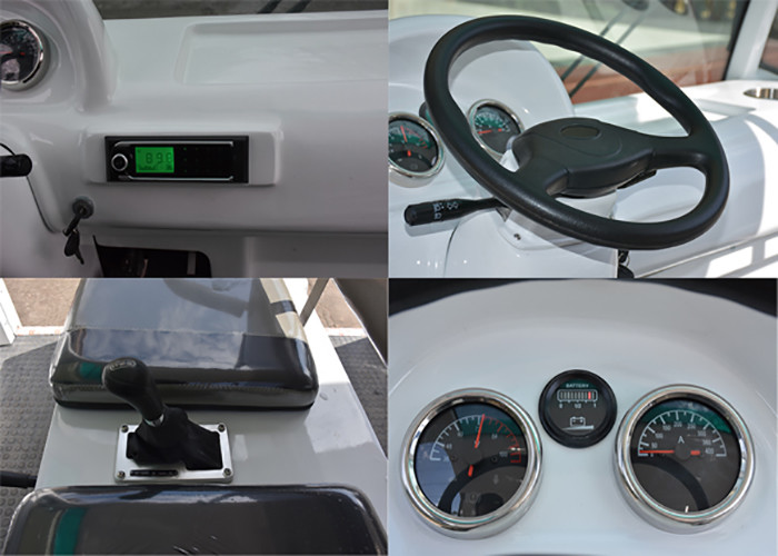 72V AC Motor Electric Sightseeing Car With 11 Seats / Electric Tourist Car
