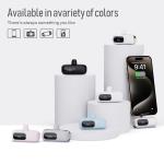 5000 mah capsule ultra compact size battery for daily portable charging on the