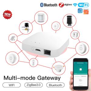 China 5V Smart Life Tuya Ble Mesh And Zigbee Wireless Gateway Hub on sale