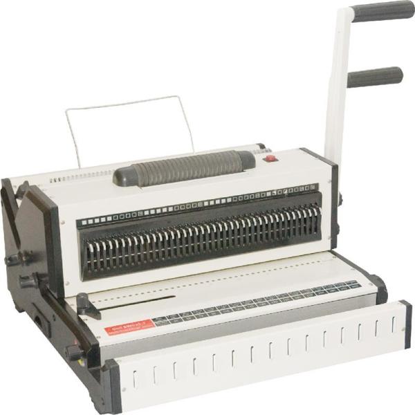 4x4 Hole Comb Double Loop Wire Binding Machine For A3 / A4 Paper