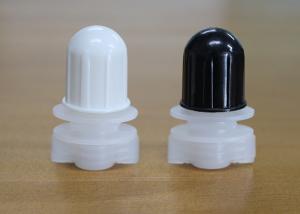 China Polyethylene Pour Spout Caps 14mm Outer Dia For Reusable Food Liquid Pouch Bag factory
