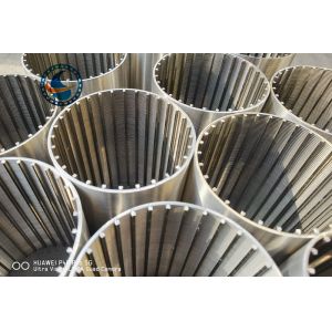 Industrial Wedge Wire Screen Filter Vee Wire Support Rod For Optimal Filtration