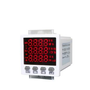 China China Manufacturer 72*72mm three phase digital Multimeters factory