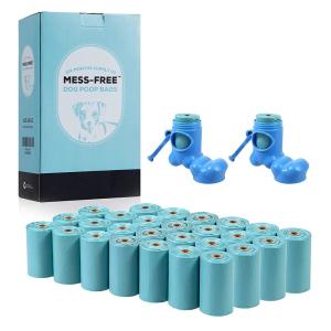China Eco Friendly Compostable Dog Waste Bags , 100% Biodegradable Plastic Dog Bags factory