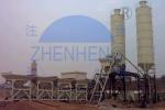 HZS50 50 m3/H Stationary Concrete Batching Plant, RMC Batching Plant