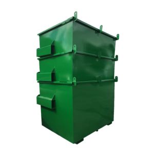 Front Load Trash Container for Commercial Use