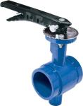 Factory Price Ductile Iron Grooved Water Manual Butterfly Valve