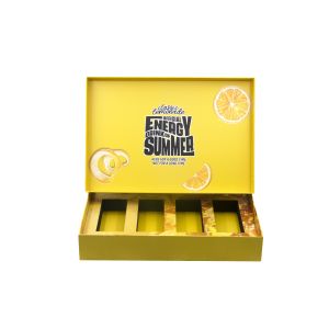 Customizable Size and Color Luxury Gift Box with Hot Stamping Magnetic Closure