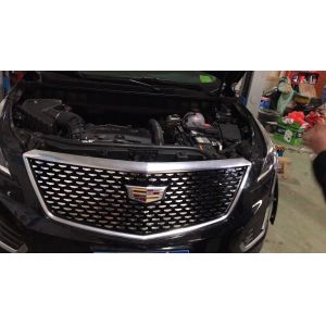 Chrome Finished Custom Mesh Grill Well Fitment Without Transforming