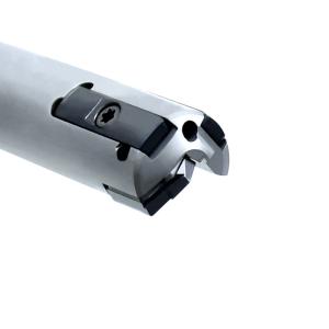 China Brazed Carbide Precision Deep Hole Drilling In Steel , Metal Drilling Tool 46-153mm factory