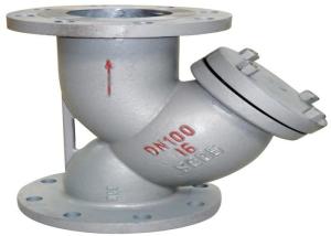 China 1.6/2.5 Mpa Rustproof Carbon Steel Y Strainer , Flange Ends Y Strainer SS 304 factory