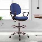 Front Desk Cashier Chair for Home Receptionist Fabric Swivel Lift Office Mesh