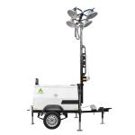 12kva Mitsubishi 6m Portable Light Tower 4x350W Mobile Lighting Tower